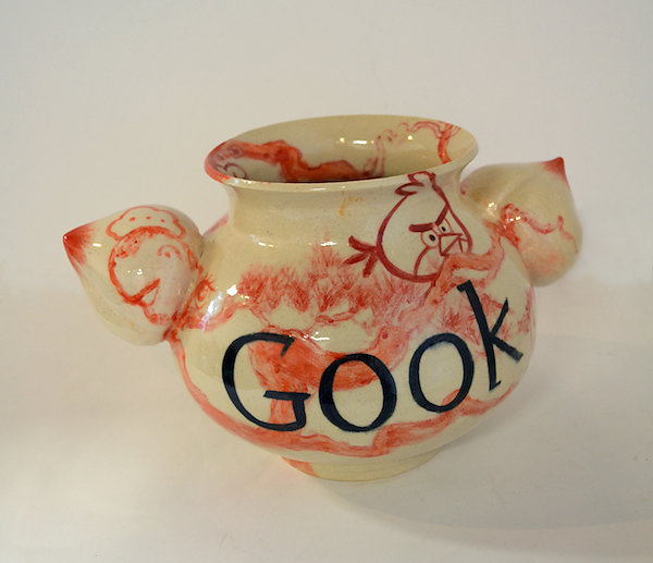 Angry Bird Red Gook Vase 