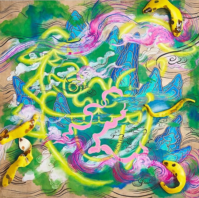 Stranger Face, Yellow Spirit, 2021