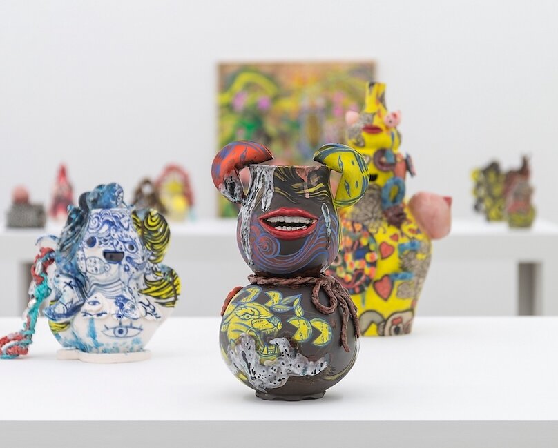 Installation view of <i>Stranger Yellow</i>