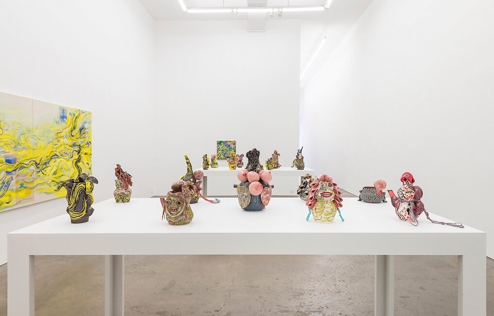 Installation view of <i>Stranger Yellow</i>
