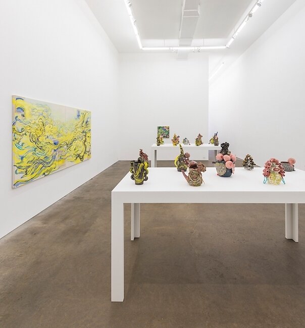 Installation view of <i>Stranger Yellow</i>
