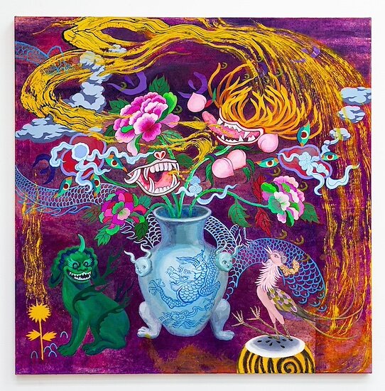 Yellow Dust (Still Life with Haetae)